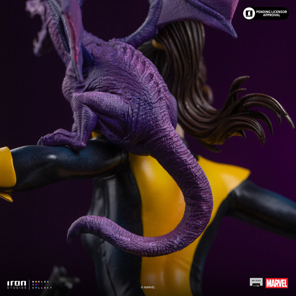 Pre-Order - Statue Kitty Pryde & Lockheed - X-Men Comics - BDS Art Scale 1/10 - Iron Studios