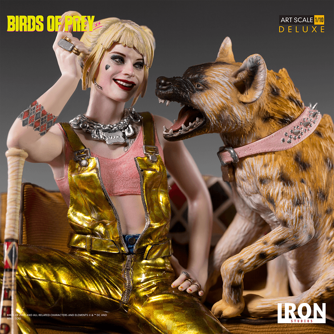 Statue Harley Quinn & Bruce Deluxe - Art Scale 1/10 - Birds of Prey - Iron Studios