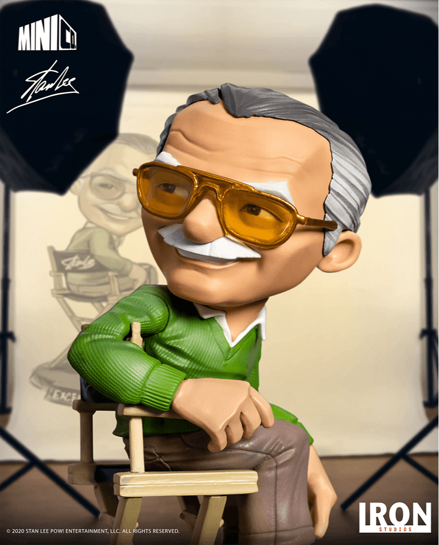 Statue Stan Lee (Variant) - Pow! Studios - MiniCo - Iron Studios