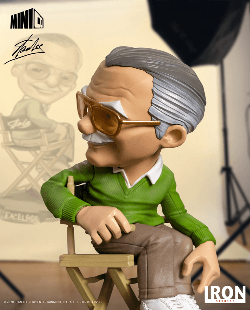 Statue Stan Lee (Variant) - Pow! Studios - MiniCo - Iron Studios