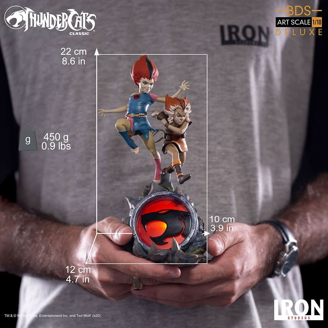 Statue Wilykit & Wilykat - Thundercats - Art Scale 1/10 - Iron Studios