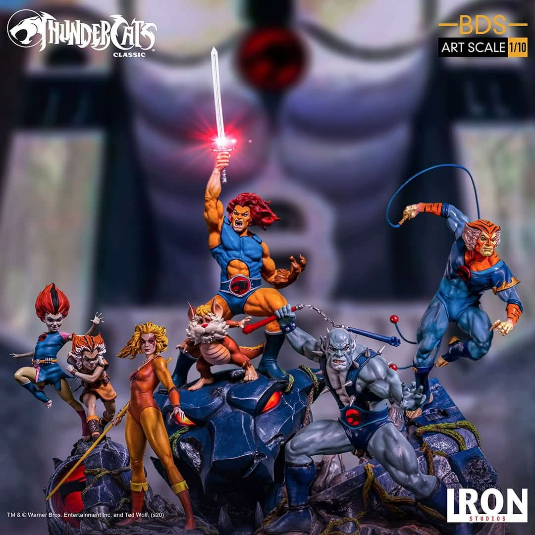 Statue Wilykit & Wilykat - Thundercats - Art Scale 1/10 - Iron Studios