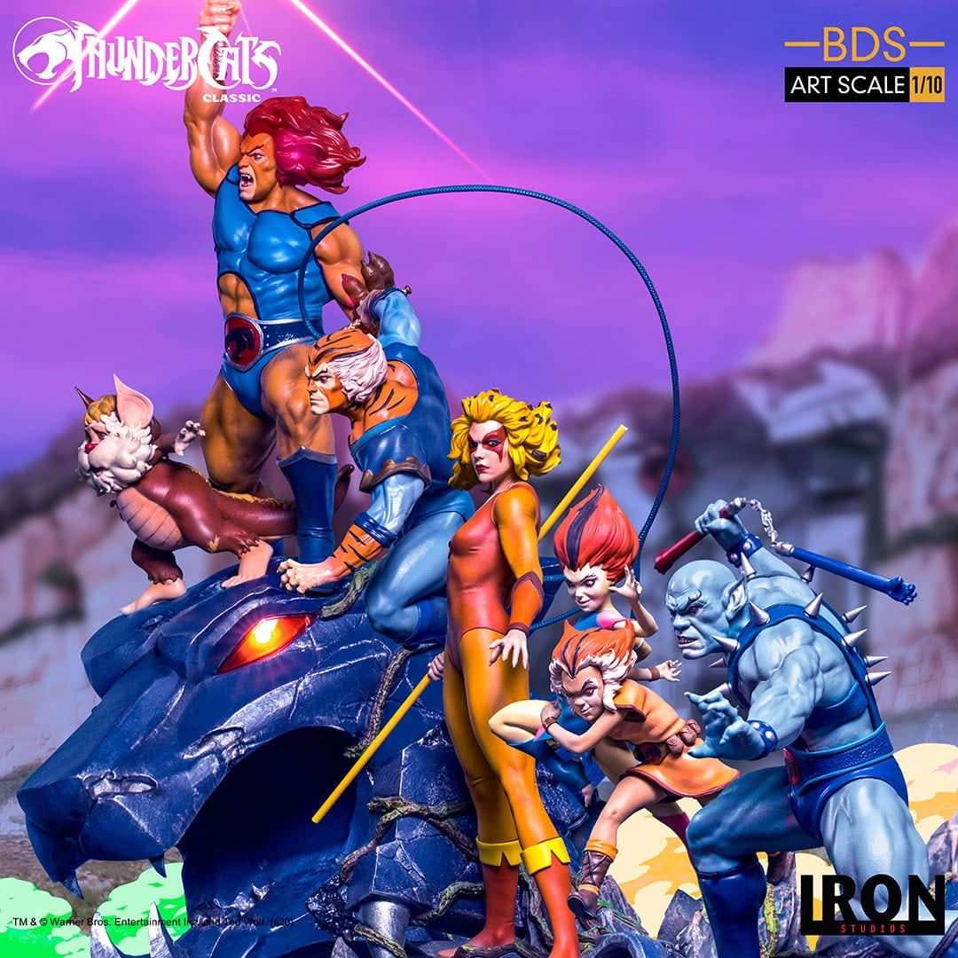 Statue Wilykit & Wilykat - Thundercats - Art Scale 1/10 - Iron Studios