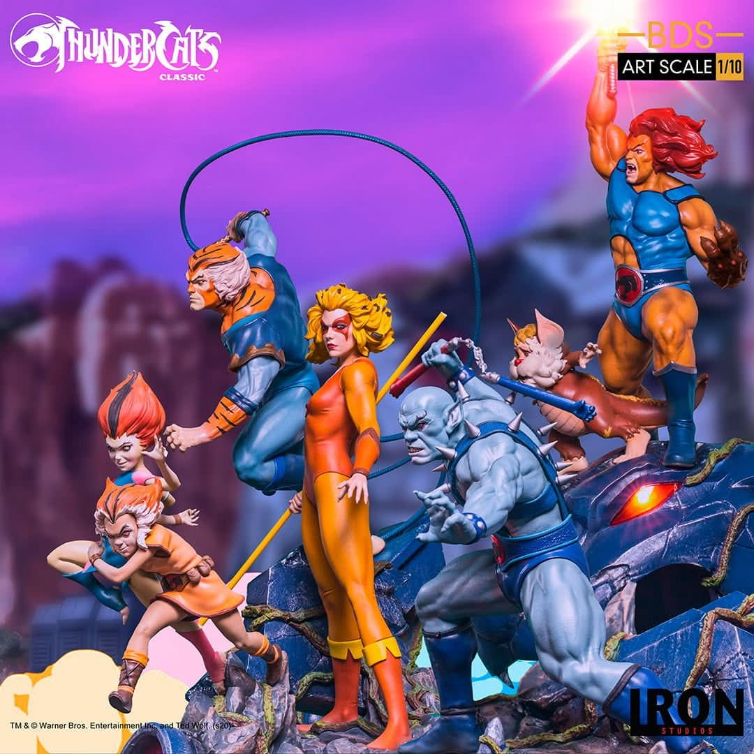 Statue Wilykit & Wilykat - Thundercats - Art Scale 1/10 - Iron Studios