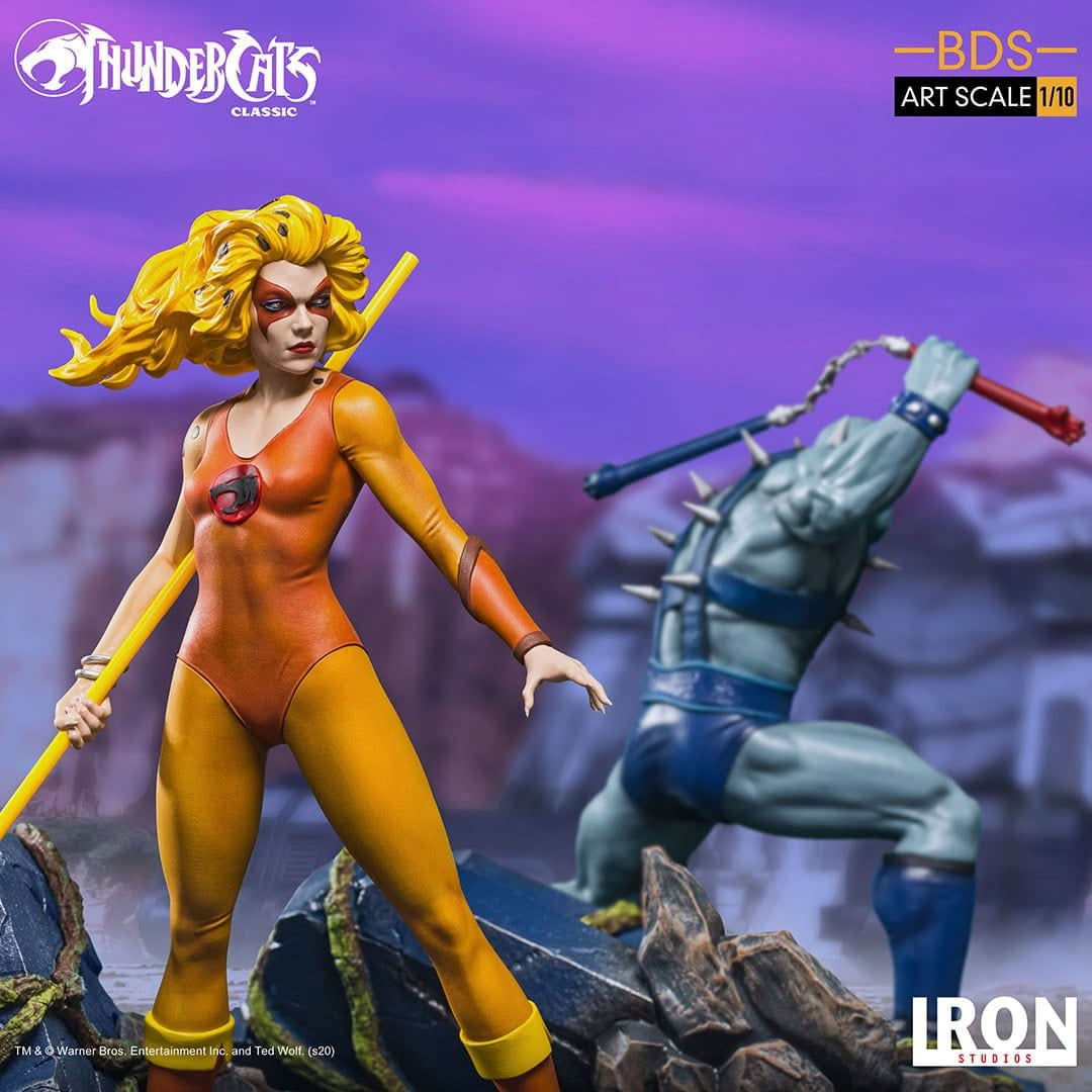 Statue Wilykit & Wilykat - Thundercats - Art Scale 1/10 - Iron Studios