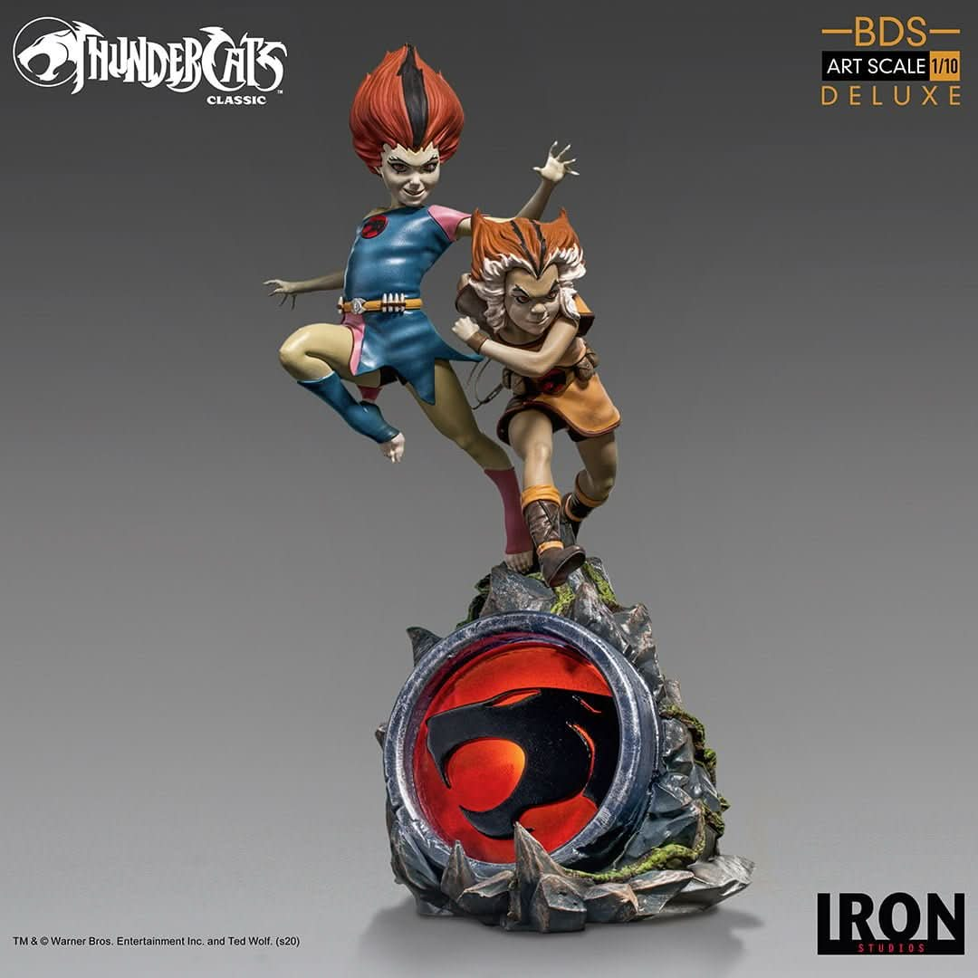 Statue Wilykit & Wilykat - Thundercats - Art Scale 1/10 - Iron Studios