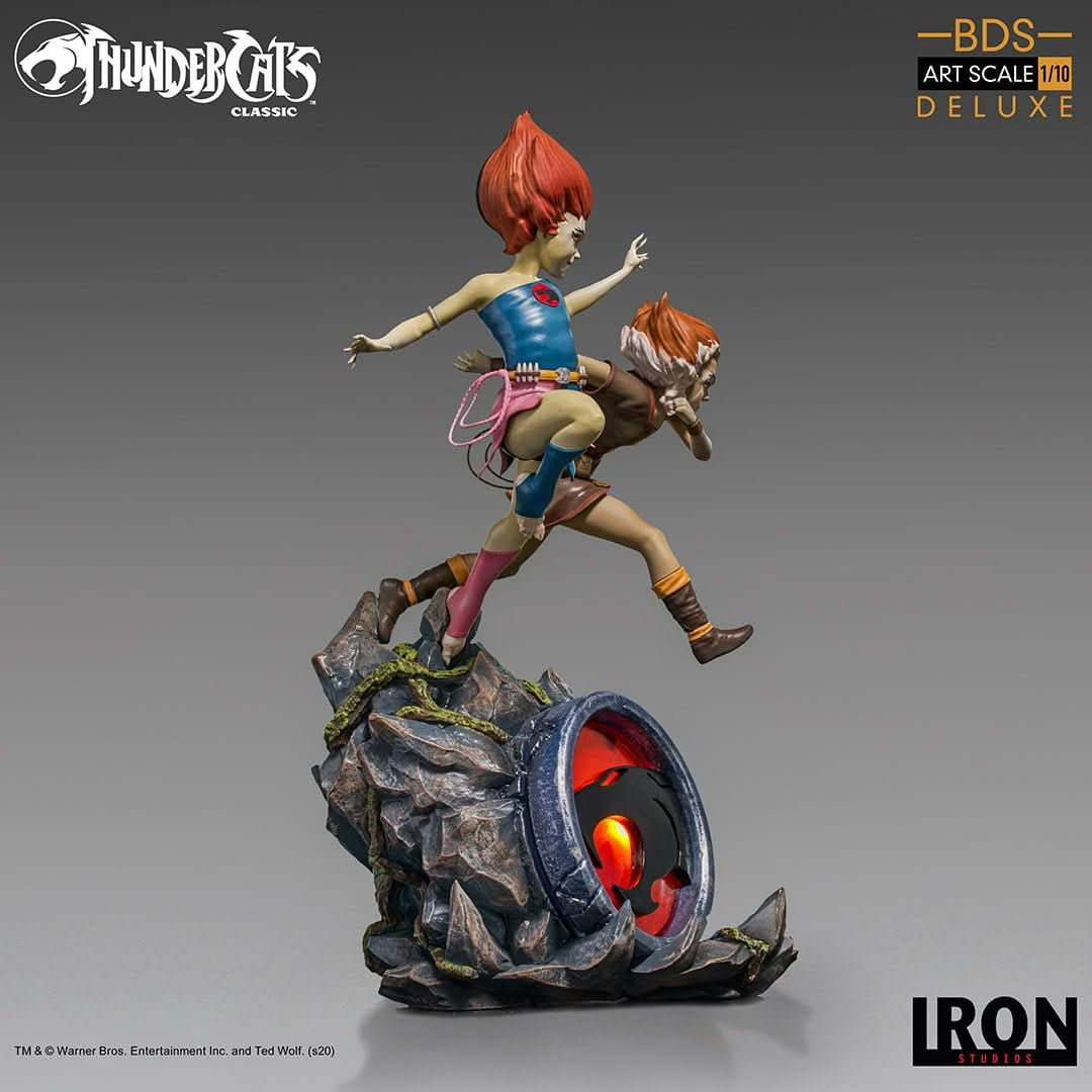 Statue Wilykit & Wilykat - Thundercats - Art Scale 1/10 - Iron Studios