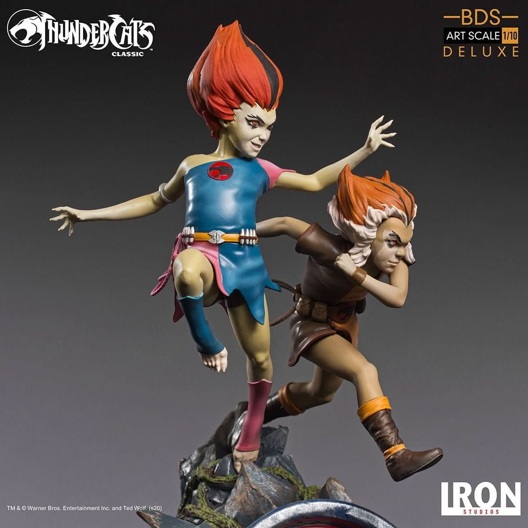 Statue Wilykit & Wilykat - Thundercats - Art Scale 1/10 - Iron Studios