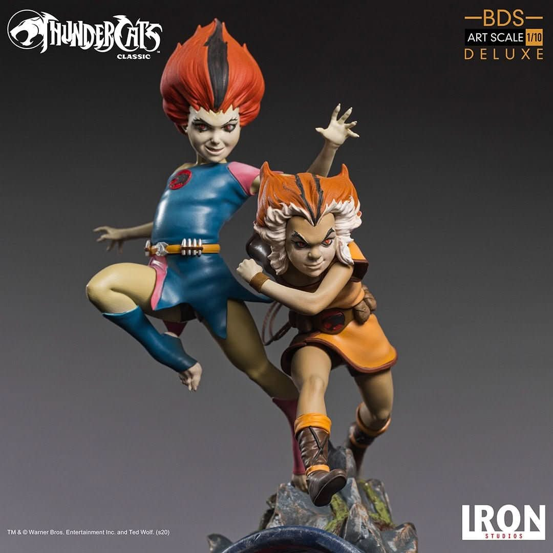 Statue Wilykit & Wilykat - Thundercats - Art Scale 1/10 - Iron Studios