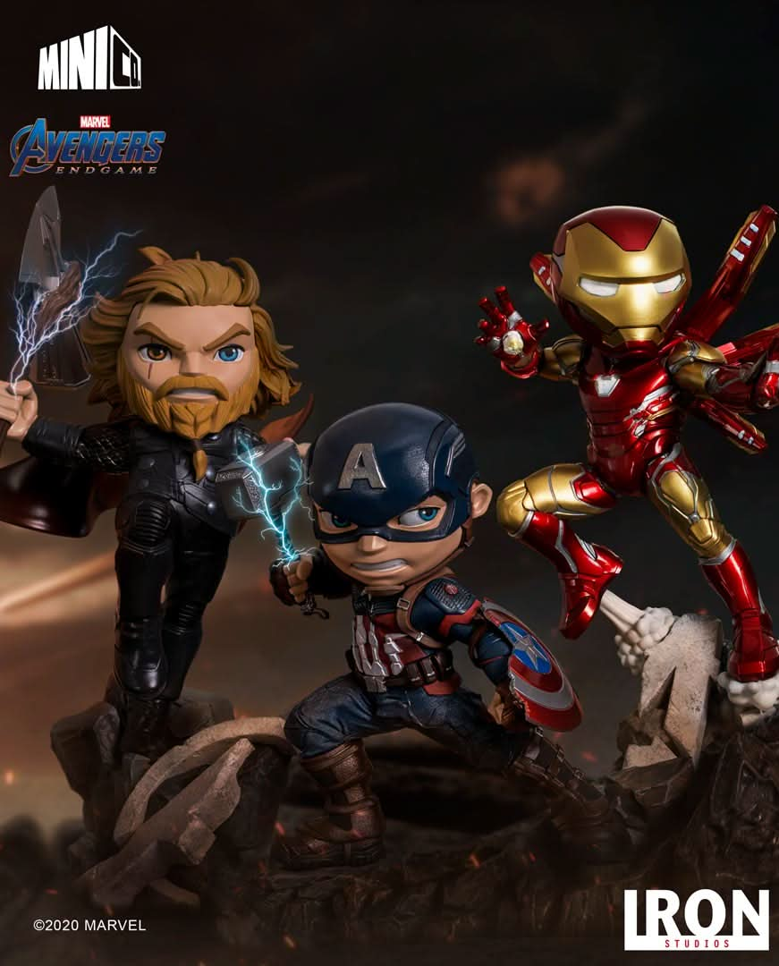 Statue Captain America - Avengers: Endgame - MiniCo - Iron Studios