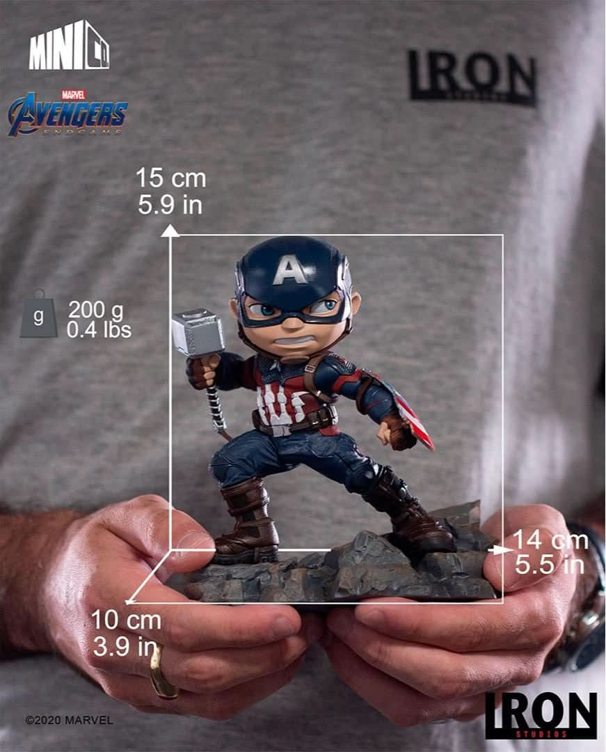 Statue Captain America - Avengers: Endgame - MiniCo - Iron Studios