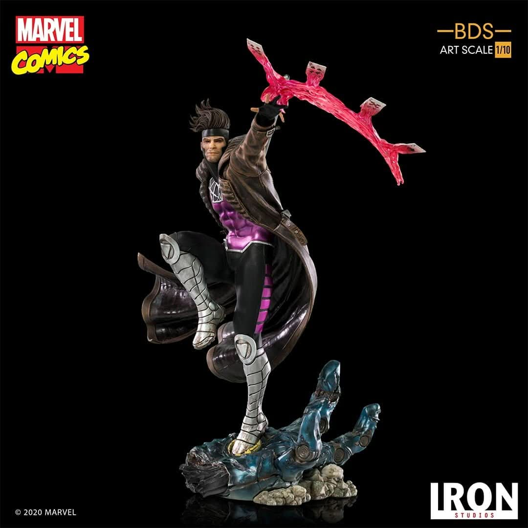 Statue Gambit - X - Men Marvel Comics - Art Scale 1/10 - Iron Studios