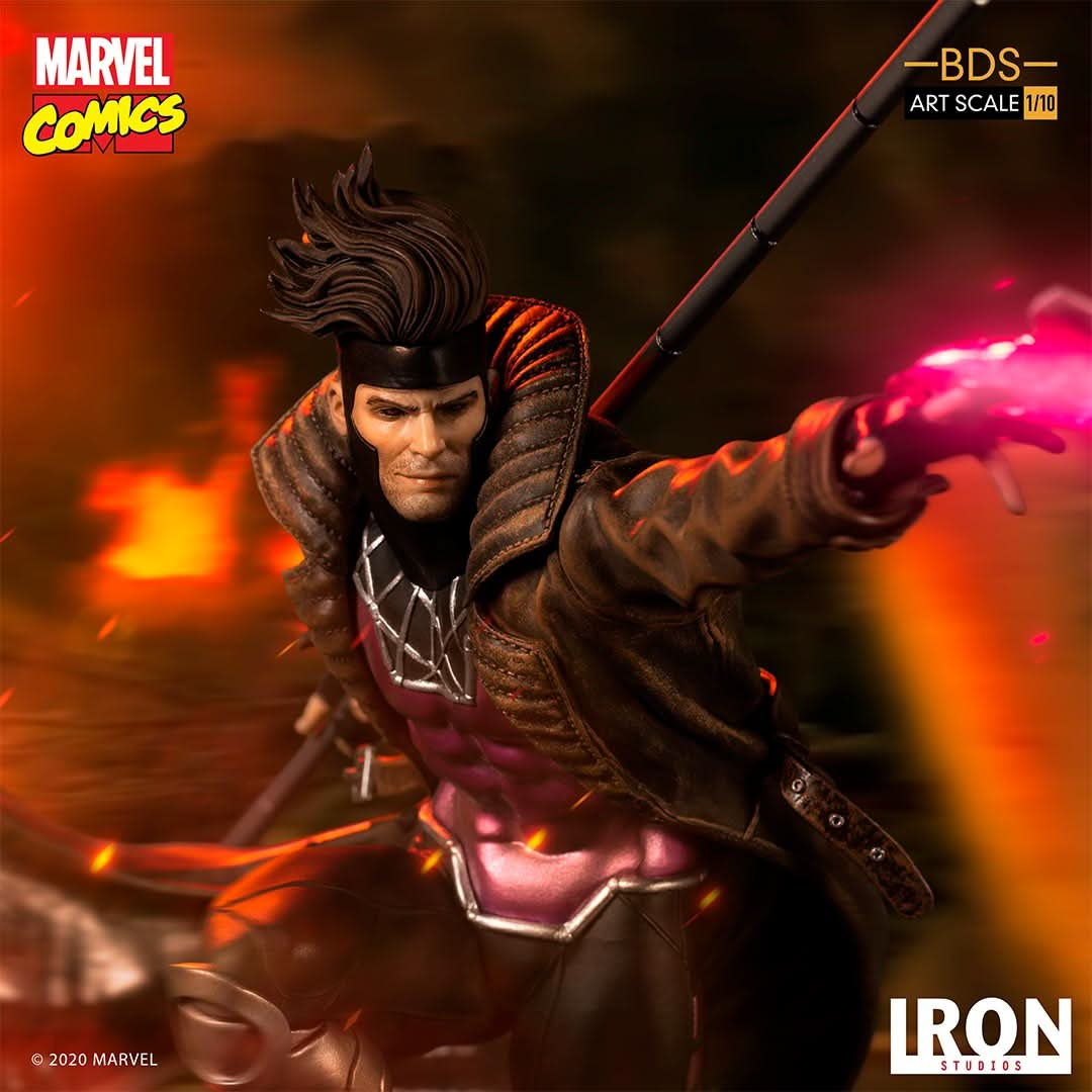 Statue Gambit - X - Men Marvel Comics - Art Scale 1/10 - Iron Studios