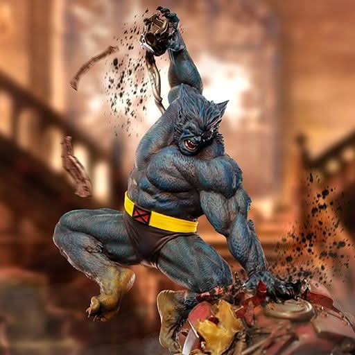 Statue Beast - X - Men - Art Scale 1/10 - Iron Studios