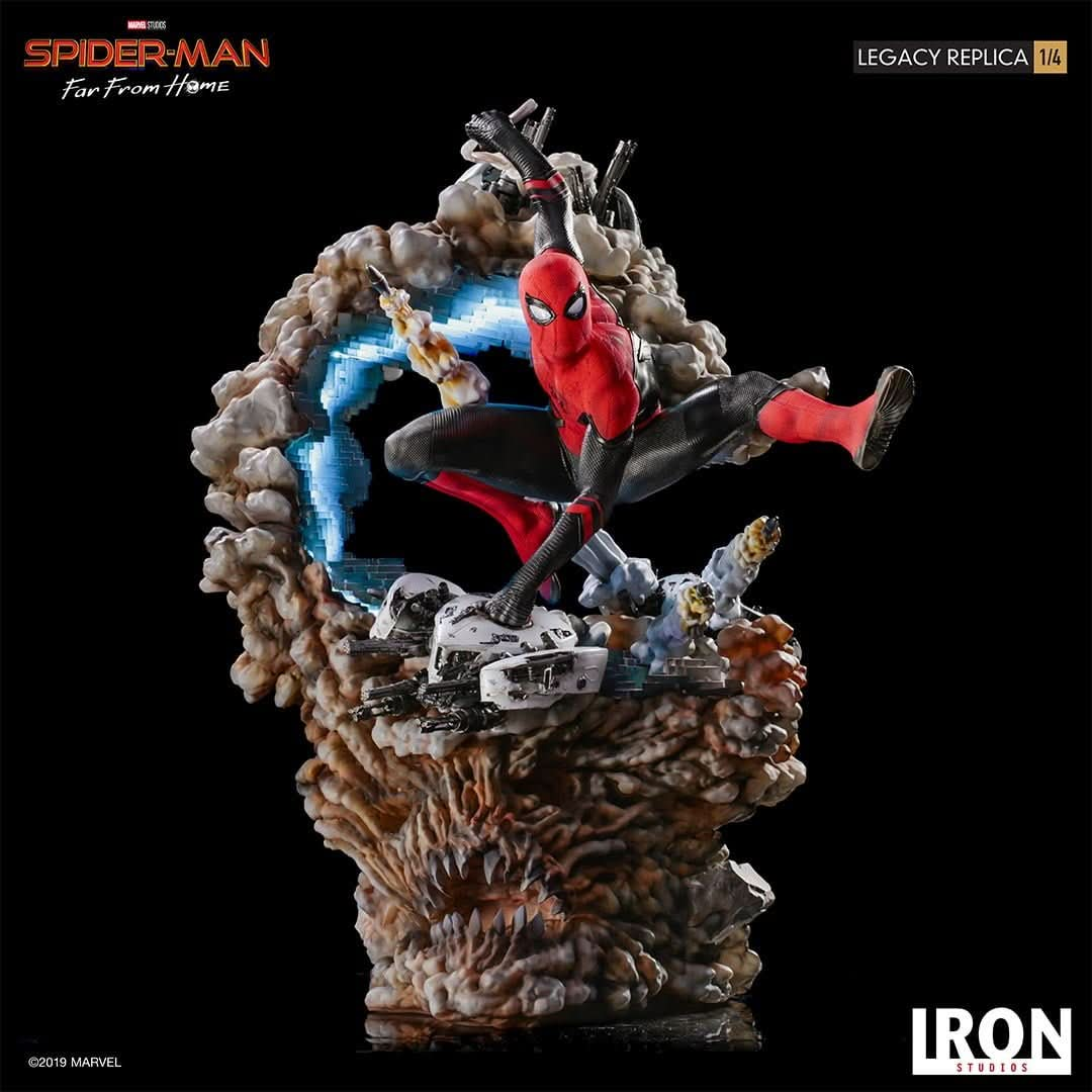 Statue Spider - Man - Spider - Man: Far From Home - Legacy Replica 1/4 - Iron Studios