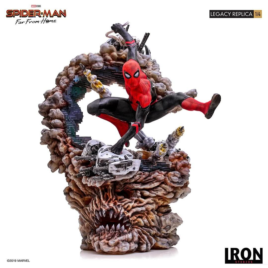 Statue Spider - Man - Spider - Man: Far From Home - Legacy Replica 1/4 - Iron Studios