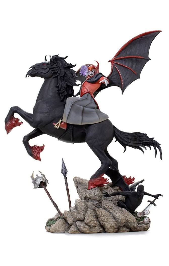 Statue Venger With NIghtmare & Shadow Demon Deluxe - Dungeons & Dragons - Art Scale 1/10 - Iron Studios