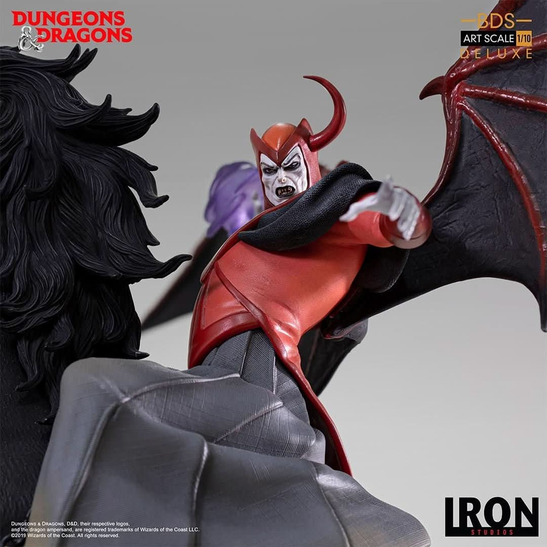 Statue Venger With NIghtmare & Shadow Demon Deluxe - Dungeons & Dragons - Art Scale 1/10 - Iron Studios