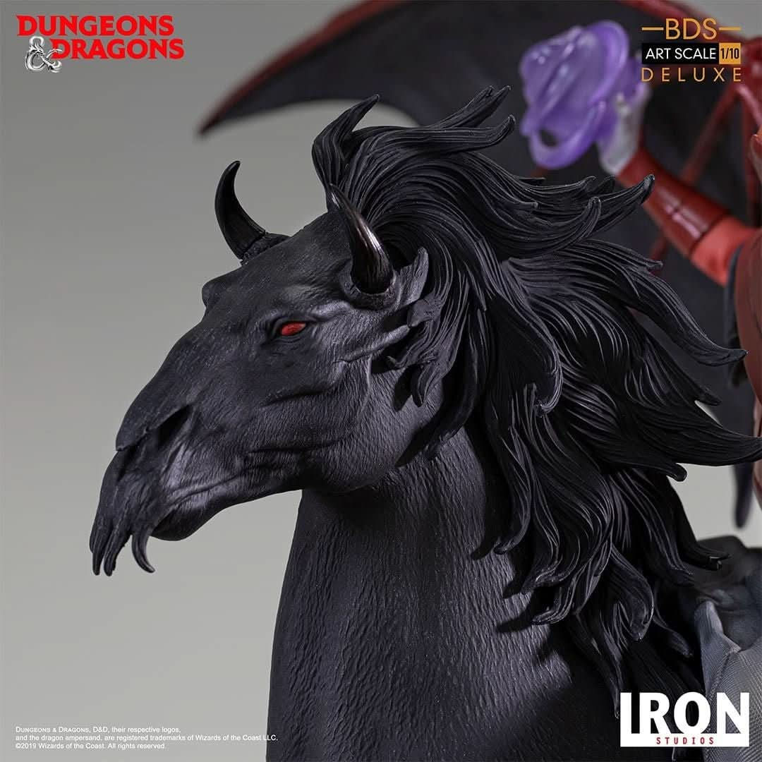 Statue Venger With NIghtmare & Shadow Demon Deluxe - Dungeons & Dragons - Art Scale 1/10 - Iron Studios