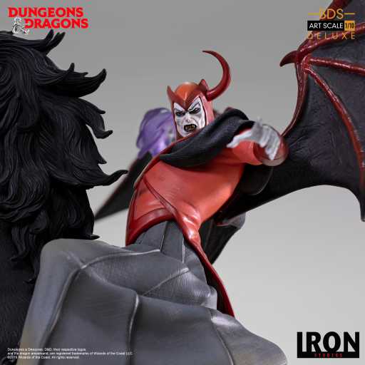 Statue Venger With NIghtmare & Shadow Demon Deluxe - Dungeons & Dragons - Art Scale 1/10 - Iron Studios