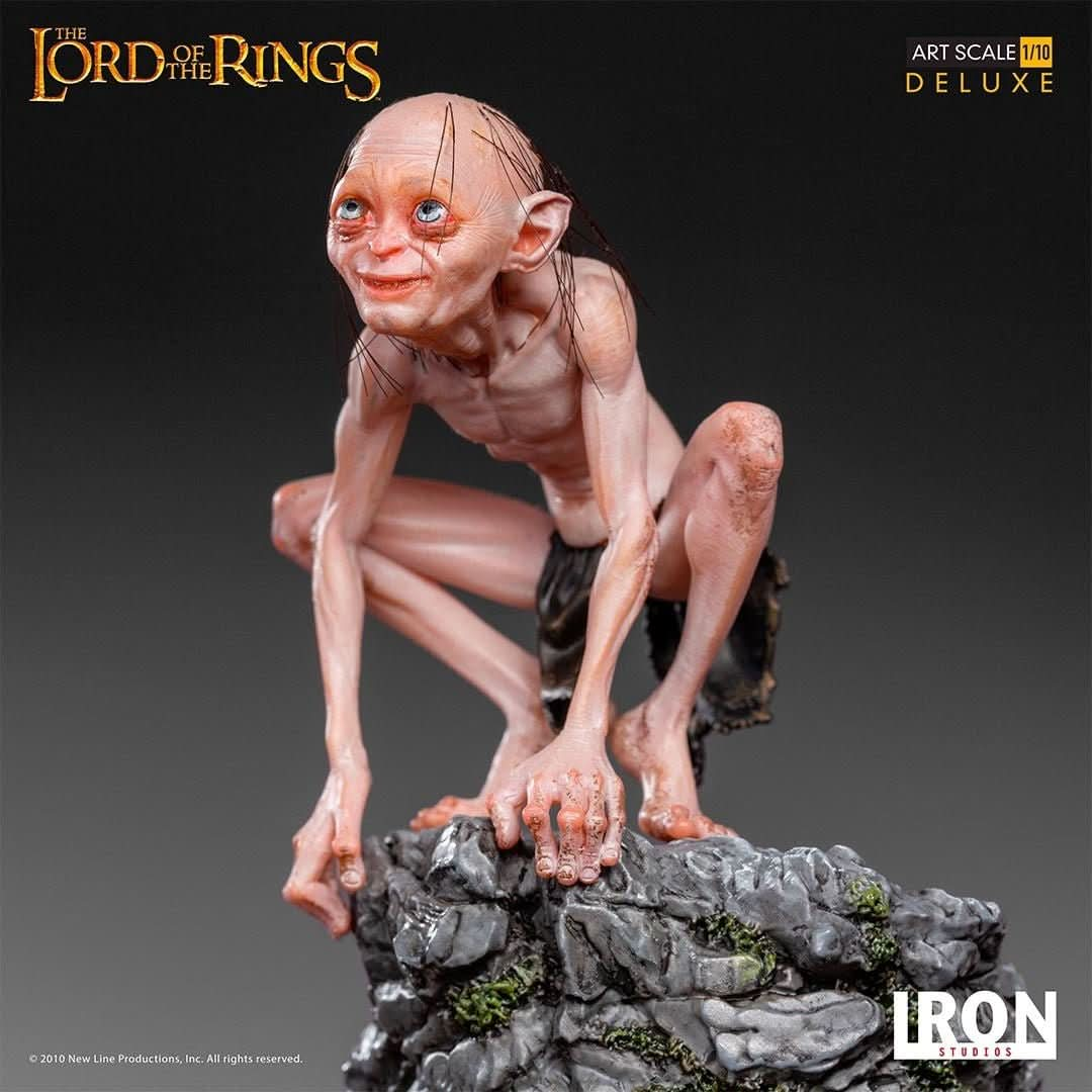 Statue Gollum Deluxe - Lord Of The Rings - Art Scale 1/10 - Iron Studios