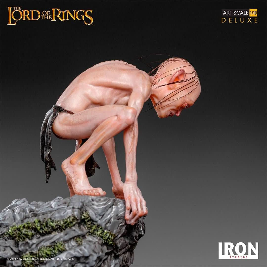 Statue Gollum Deluxe - Lord Of The Rings - Art Scale 1/10 - Iron Studios