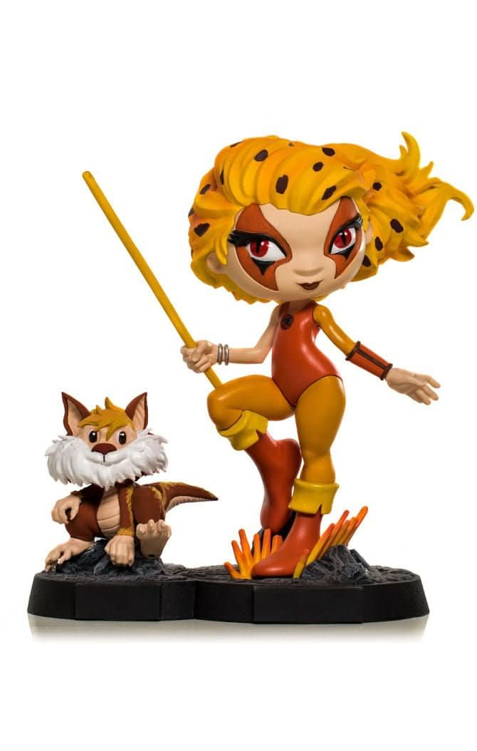 Statue Cheetara & Snarf - Thundercats - MiniCo - Iron Studios