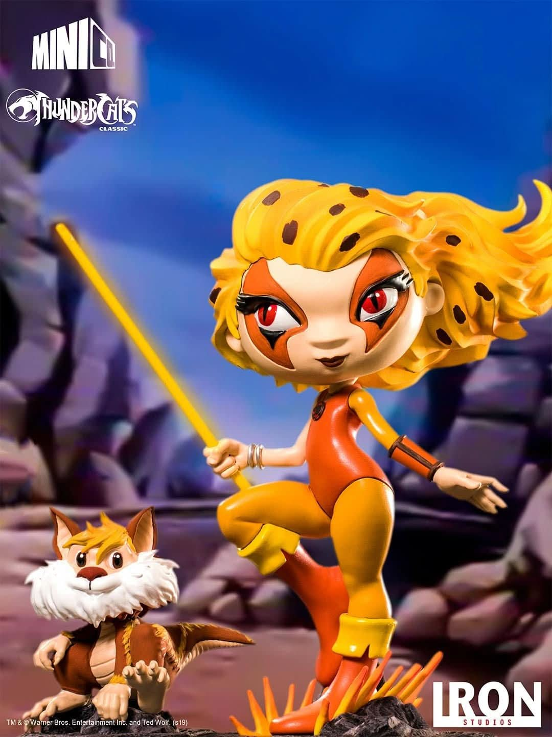 Statue Cheetara & Snarf - Thundercats - MiniCo - Iron Studios