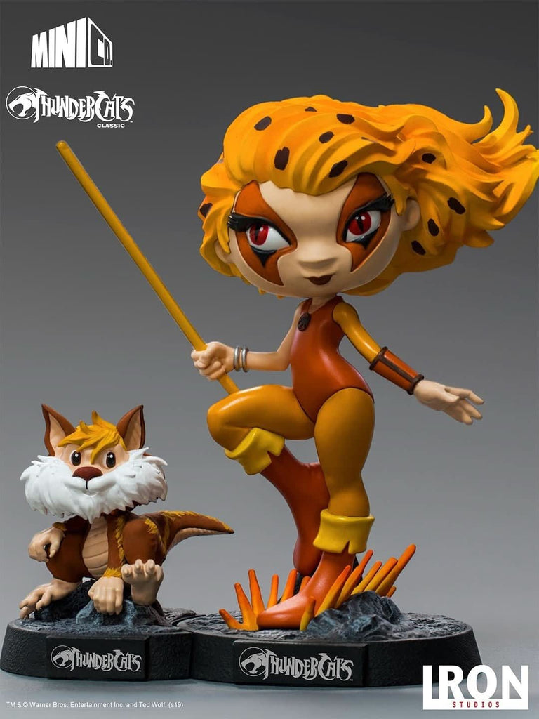 Statue Cheetara and Snarf - Thundercats - Minico - Iron Studios