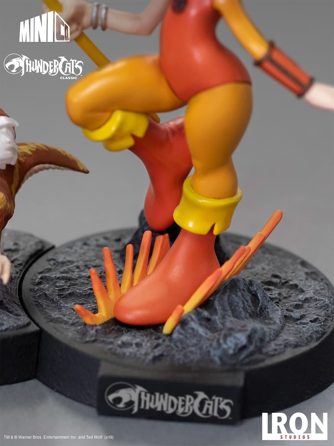 Statue Cheetara & Snarf - Thundercats - MiniCo - Iron Studios