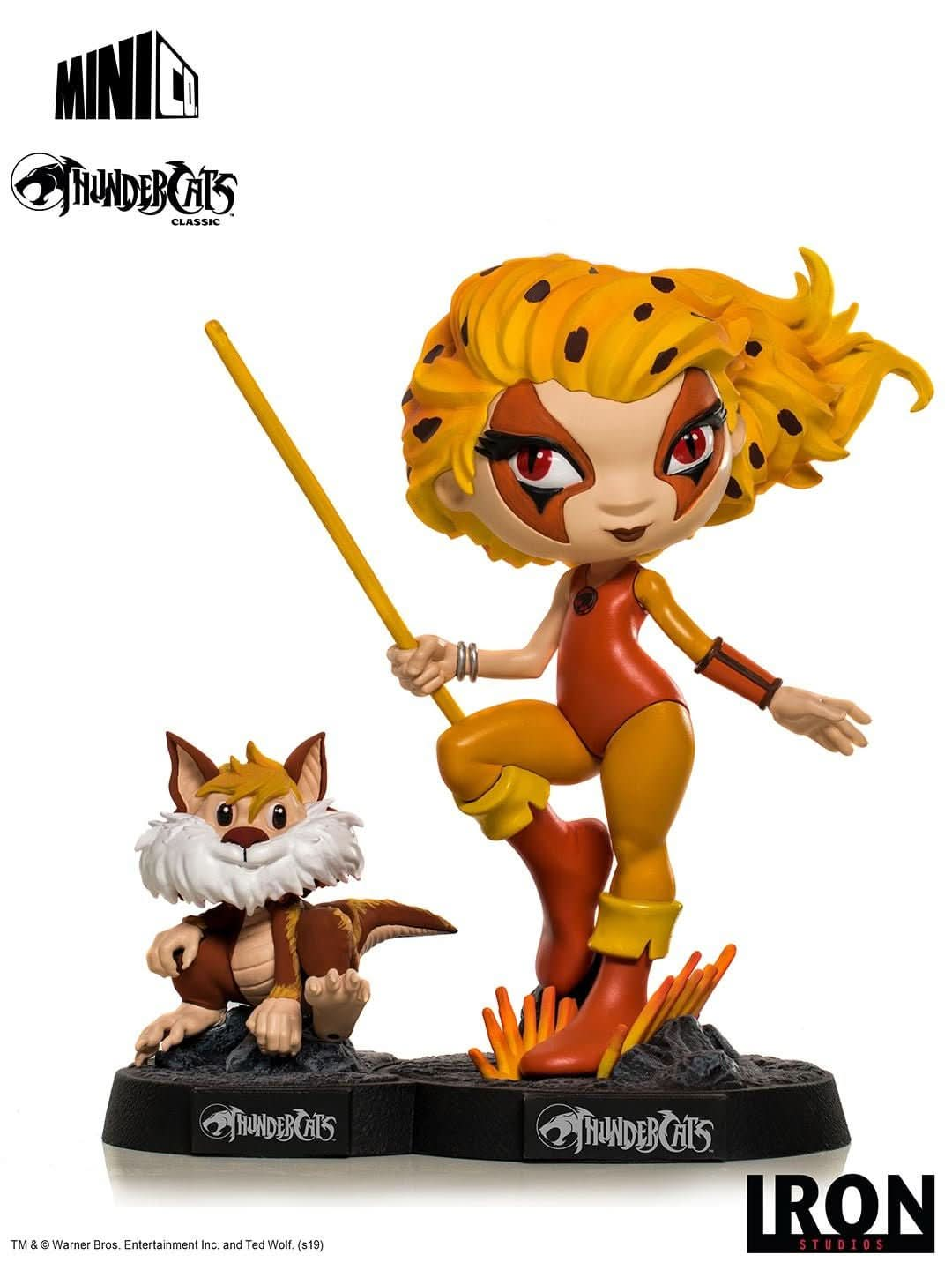 Statue Cheetara & Snarf - Thundercats - MiniCo - Iron Studios