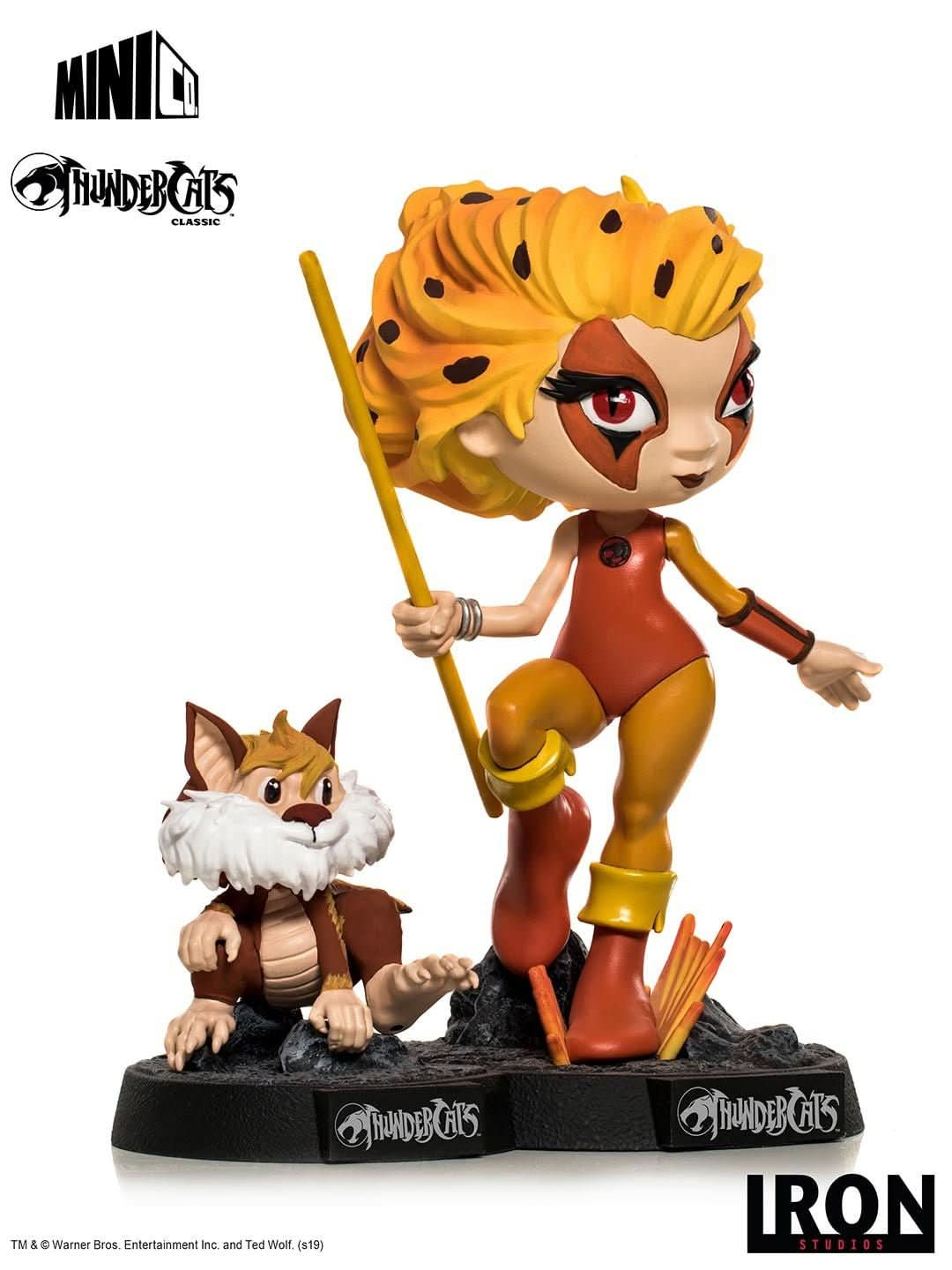 Statue Cheetara & Snarf - Thundercats - MiniCo - Iron Studios