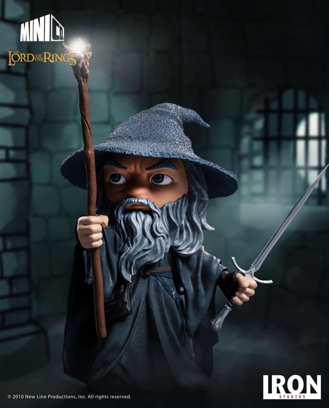 Statue Gandalf - Lord Of The Rings - MiniCo - Iron Studios