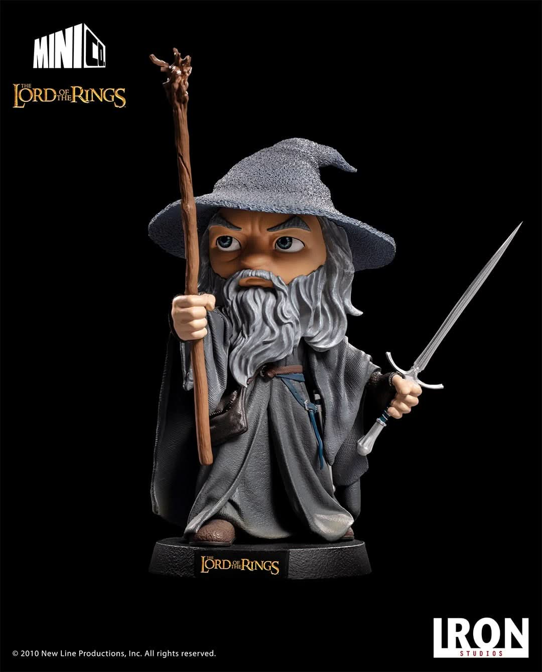 Statue Gandalf - Lord Of The Rings - MiniCo - Iron Studios