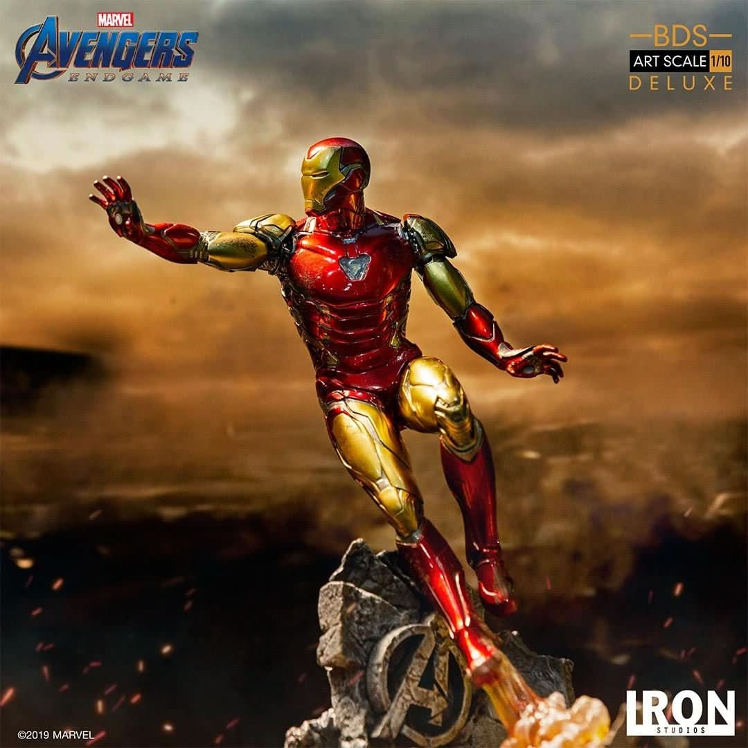 Statue Iron Man LXXXV Deluxe - Avengers: End Game - Art Scale 1/10 - Iron Studios