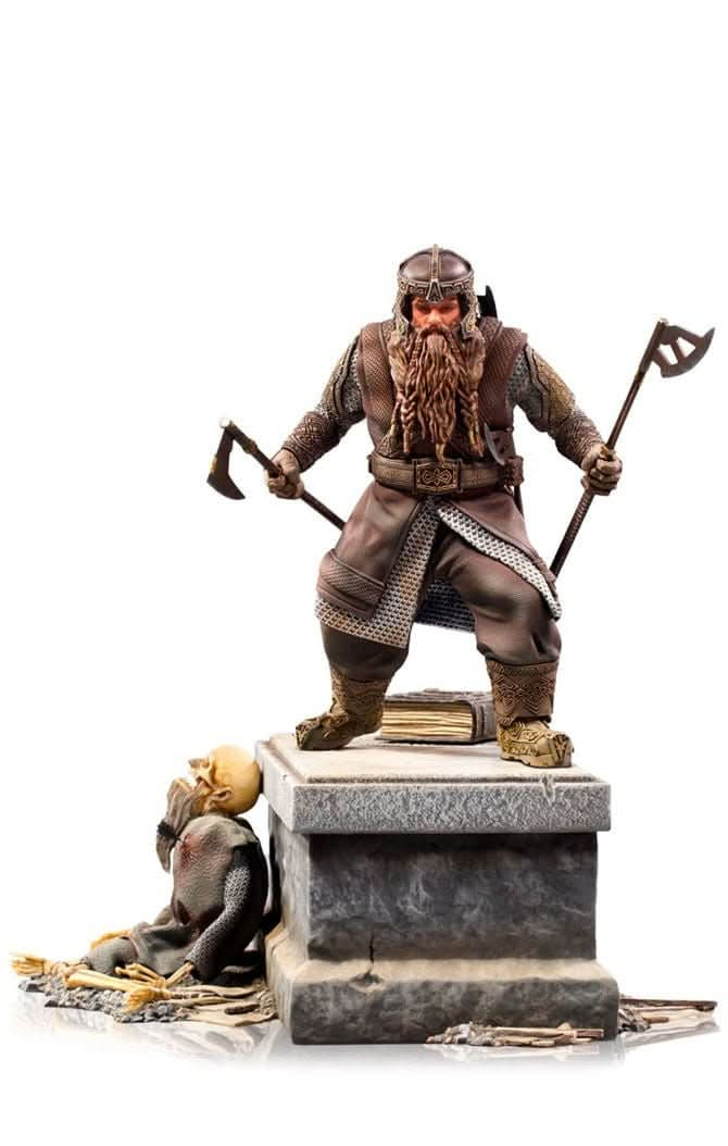 Statue Gimli Deluxe - Lord Of The Rings - Art Scale 1/10 - Iron Studios