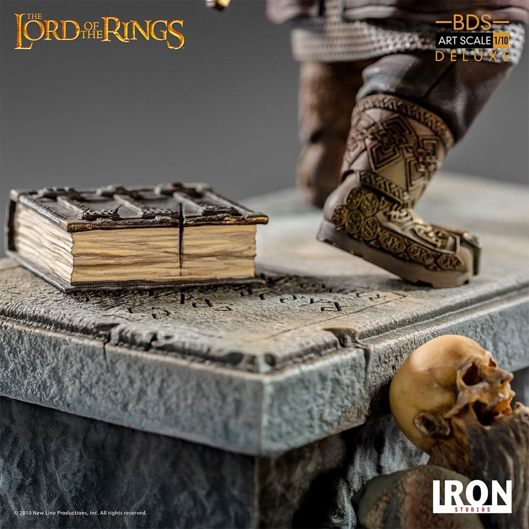 Statue Gimli Deluxe - Lord Of The Rings - Art Scale 1/10 - Iron Studios