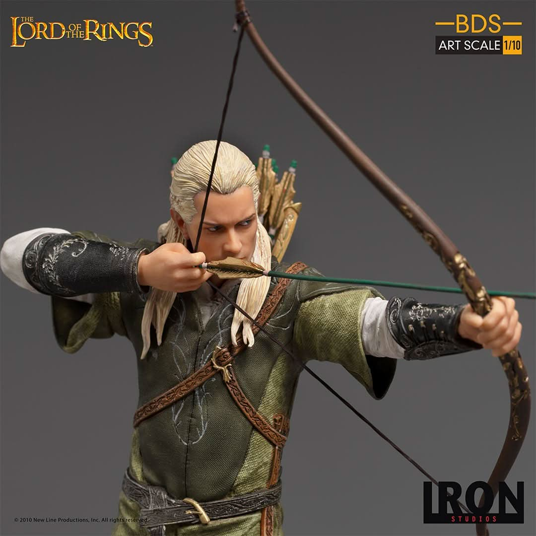 Statue Legolas Deluxe - Lord Of The Rings - Art Scale 1/10 - Iron Studios