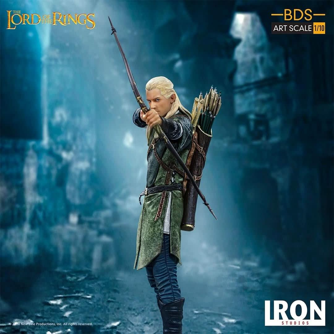 Statue Legolas Deluxe - Lord Of The Rings - Art Scale 1/10 - Iron Studios