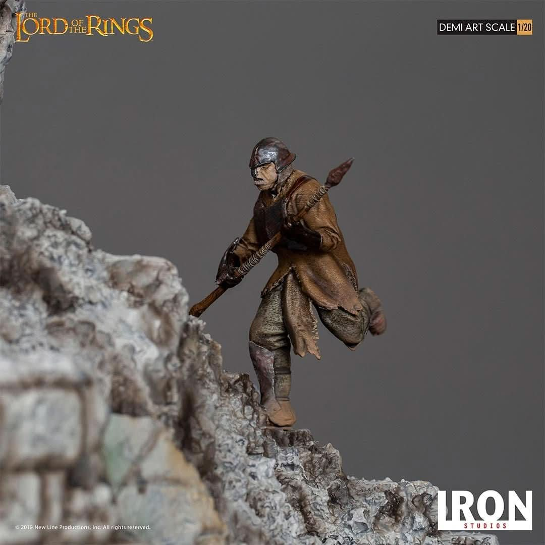 Statue Fell Beast Diorama Demi - Art Scale 1/20 - Lord Of The Rings - Iron Studios