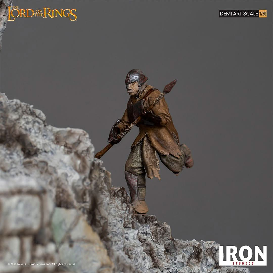 Statue Fell Beast Diorama Demi - Art Scale 1/20 - Lord Of The Rings - Iron Studios