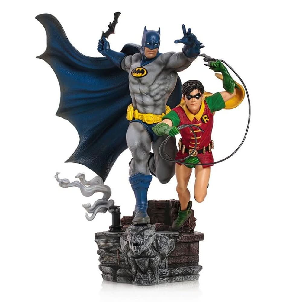 Statue Batman & Robin Deluxe By Ivan Reis - DC Comics - Art Scale 1/10 - Iron Studios