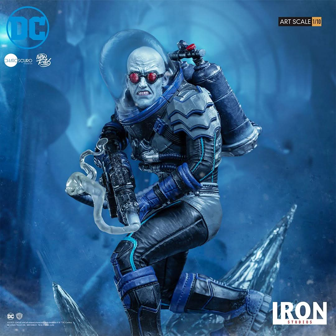 Statue Mr. Freeze - DC Comics By Ivan Reis - Art Scale 1/10 - Iron Studios