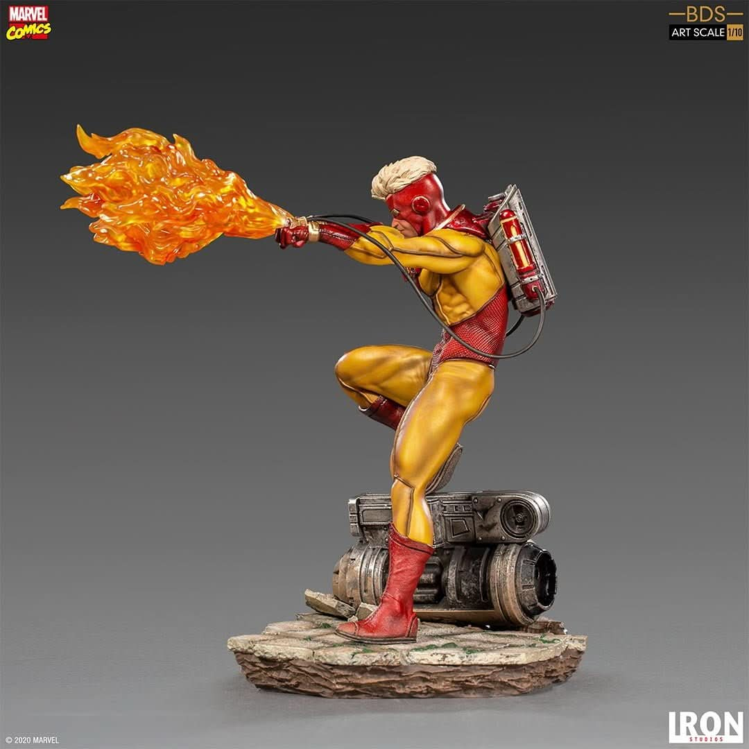 Statue Pyro - X - Men - Art Scale 1/10 - Iron Studios