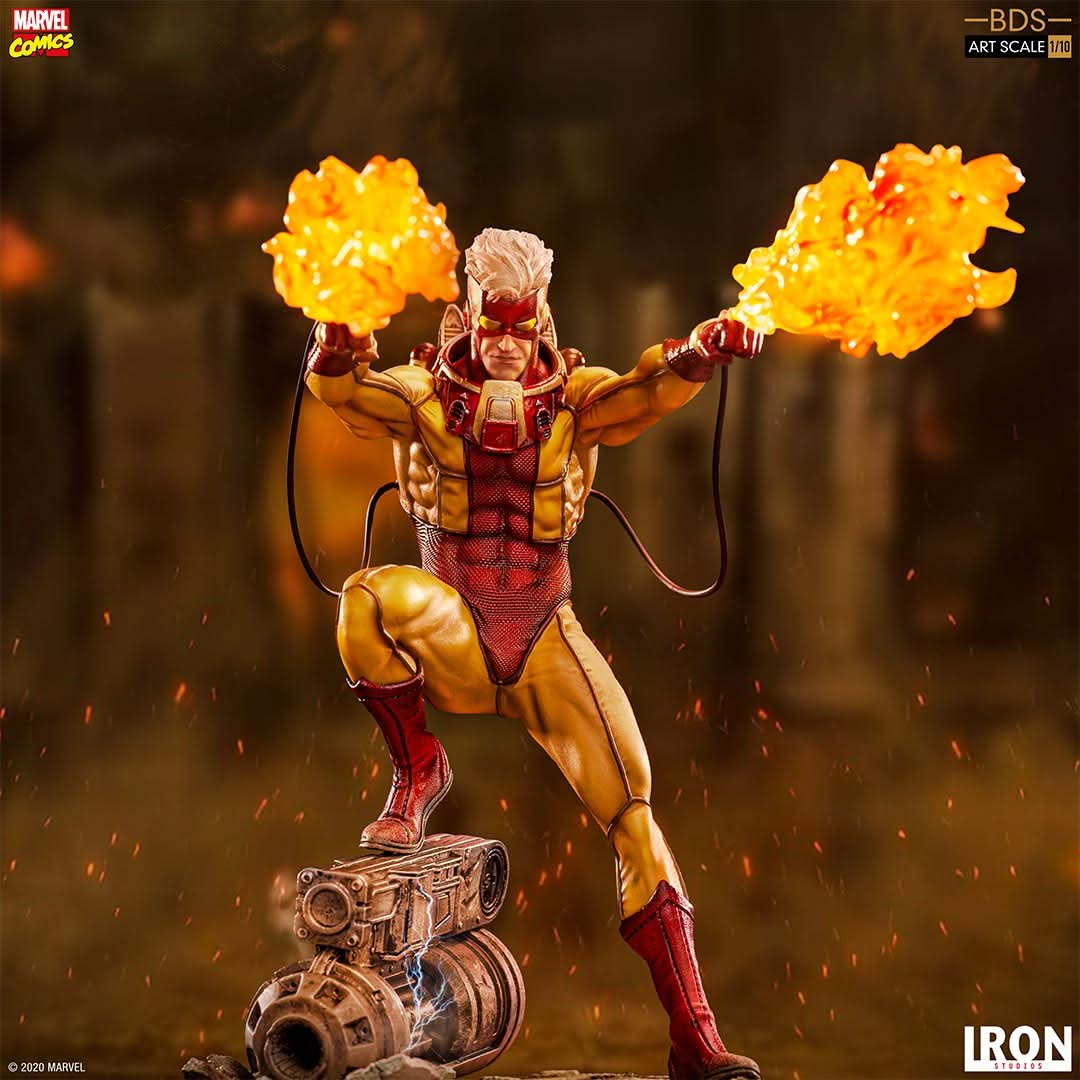 Statue Pyro - X - Men - Art Scale 1/10 - Iron Studios