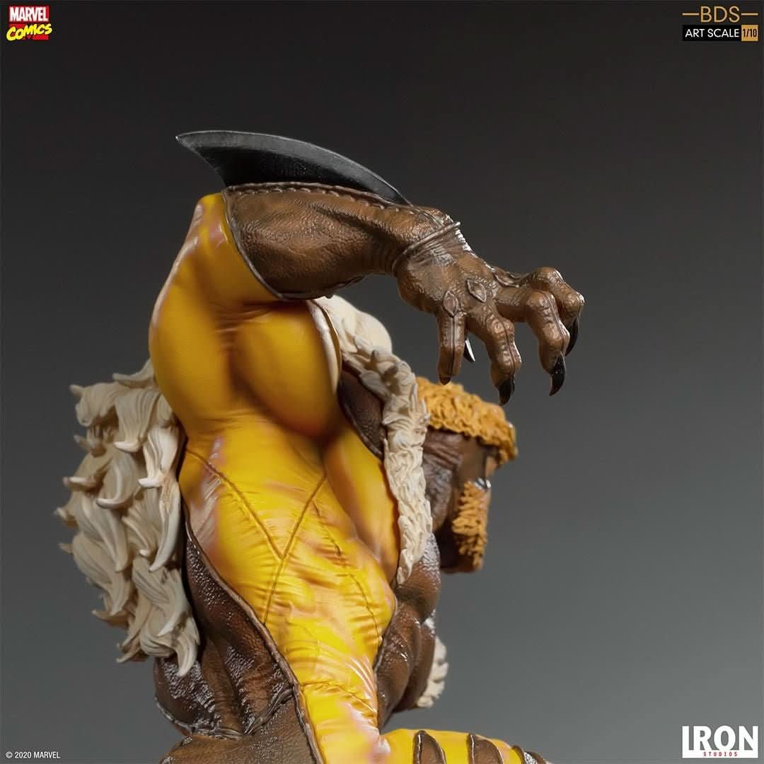 Statue Sabertooth - X - Men - Marvel Comics - Art Scale 1/10 - Iron Studios