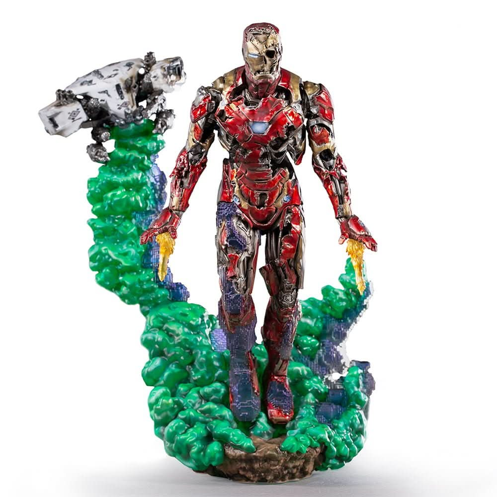 Statue Iron Man Illusion Deluxe - Spider - Man: Far From Home - Art Scale 1/10 - Iron Studios