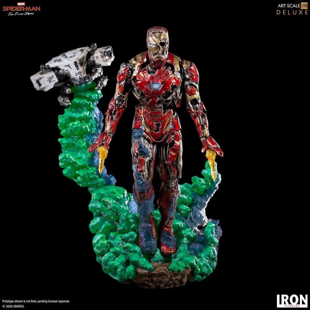 Statue Iron Man Illusion Deluxe - Spider - Man: Far From Home - Art Scale 1/10 - Iron Studios