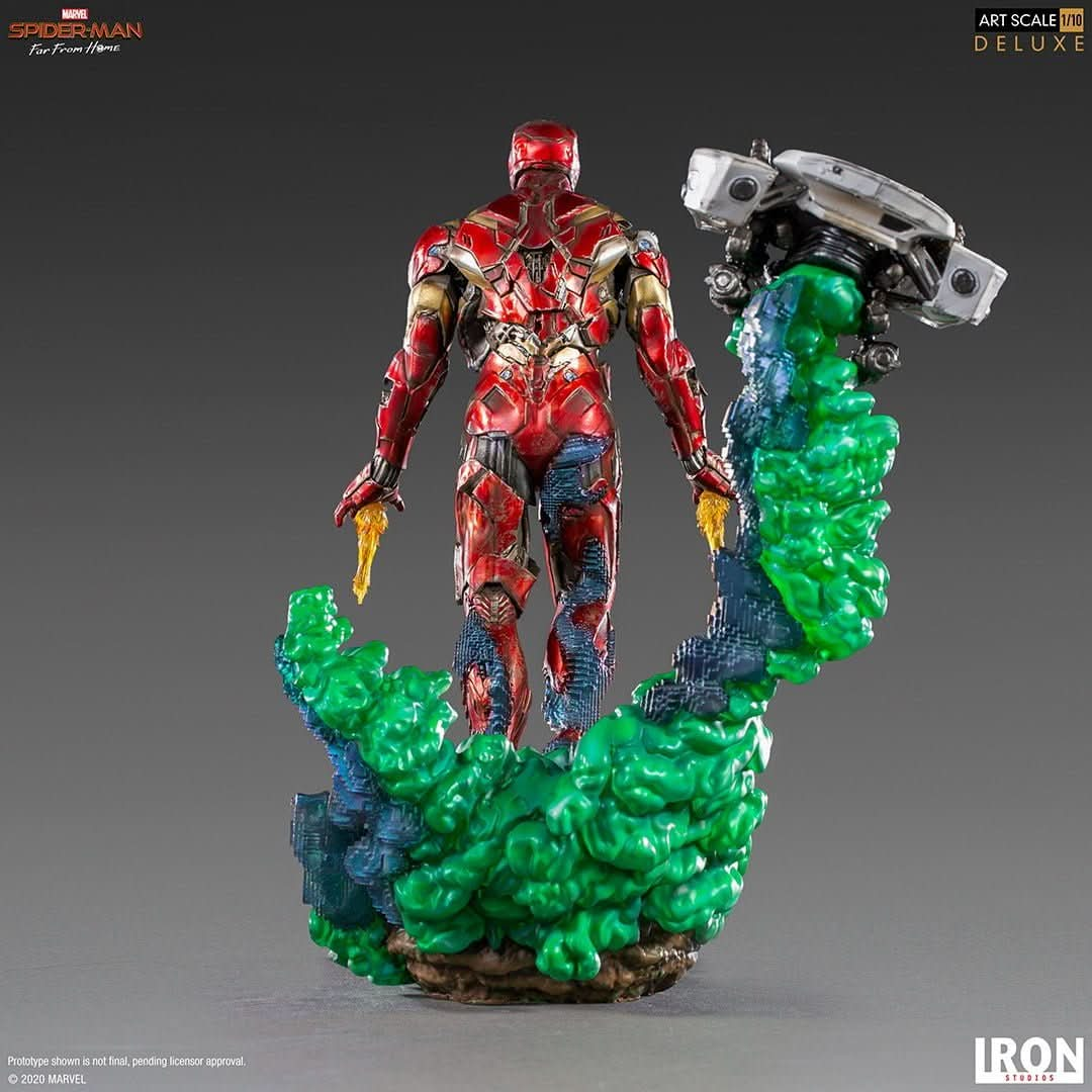 Statue Iron Man Illusion Deluxe - Spider - Man: Far From Home - Art Scale 1/10 - Iron Studios