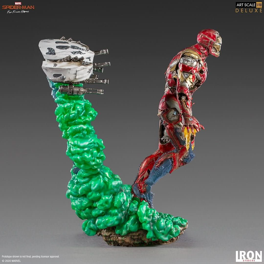 Statue Iron Man Illusion Deluxe - Spider - Man: Far From Home - Art Scale 1/10 - Iron Studios